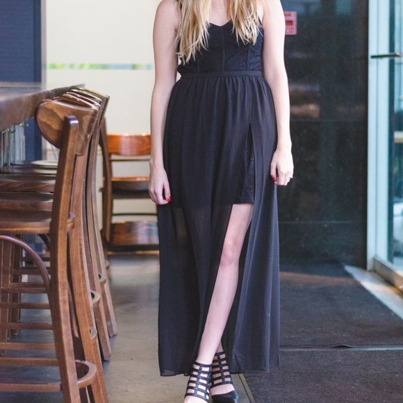 Kismet Black Lace Dress - Picture 4 of 4